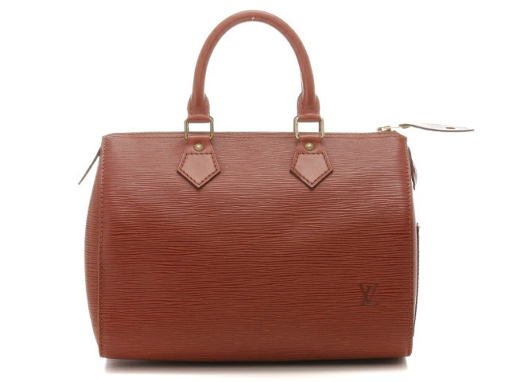 LOUIS VUITTON Speedy Handbag Epi Leather